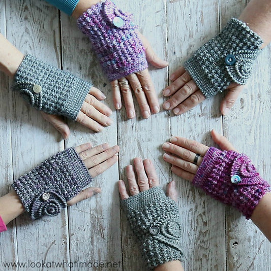 Learn to Crochet Fingerless Gloves (Advanced level) - Sun Jan 25th - 10am-12pm