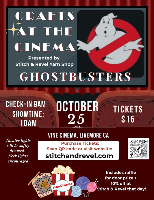 Crafts at the Cinema - Sun October 25th 9am