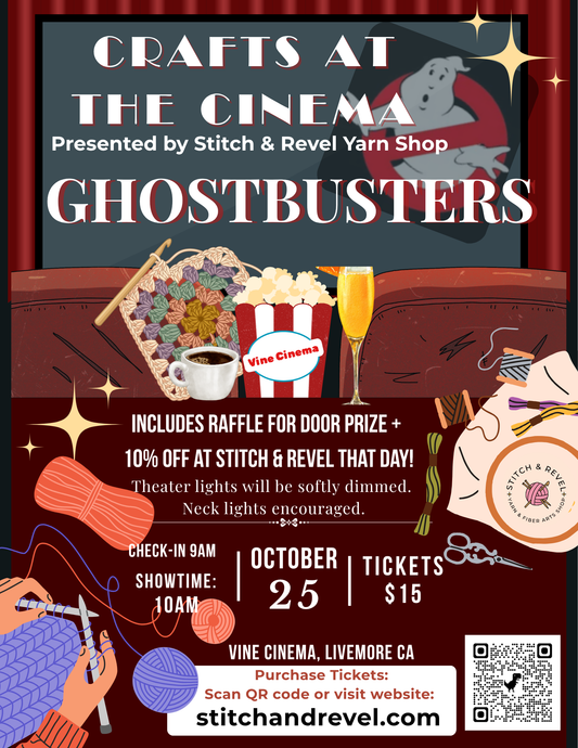 Crafts at the Cinema - Sun October 25th 9am