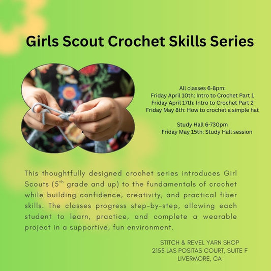Private Group: Girls Scout - Learn to Crochet Series