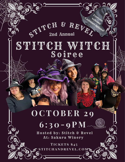 Stitch Witch Soiree - Thu Oct 29th 6:30pm-9pm